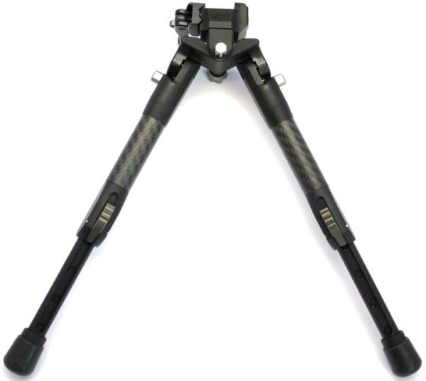 Tier One Tactical Bipod Carbon 230mm Picatinny Adapter Tilt